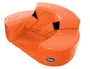 Sumo Didactic Sillón Sumó Didáctico para Bebé 60x15 cm, Naranja - Dimensiones: 150x600x480 mm