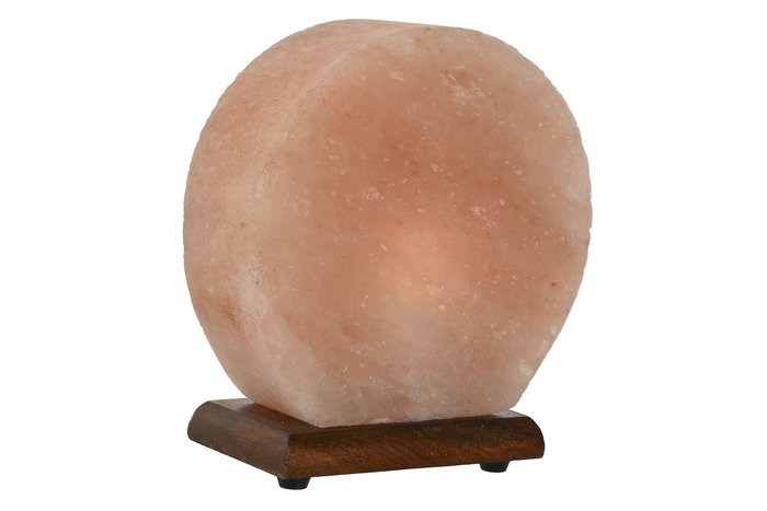 DKD Home Decor Lámpara de Sal del Himalaya Sobremesa Arabe, Acabado Natural con Flor de la Vida, Marrón y Rosa, 7 x 18 x 16 cm DKD Home Decor Lámpara de Sal del Himalaya Sobremesa Arabe, Acabado Natural con Flor de la Vida, Marrón y Rosa, 7 x 18 x 16 cm