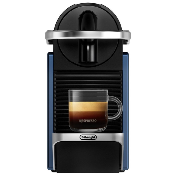 De'Longhi Pixie EN127.BL Máquina de café a cápsulas Negro, Azul, Plata