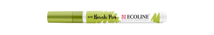Ecoline Brush Pen Verde Hierba 676