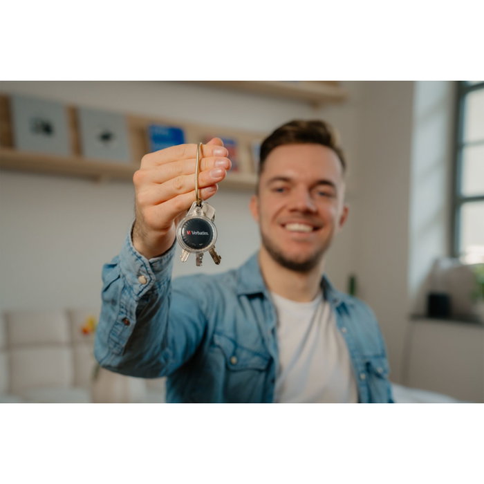 Verbatim My Finder Coin Bluetooth Tracker MYFC-01B Negro