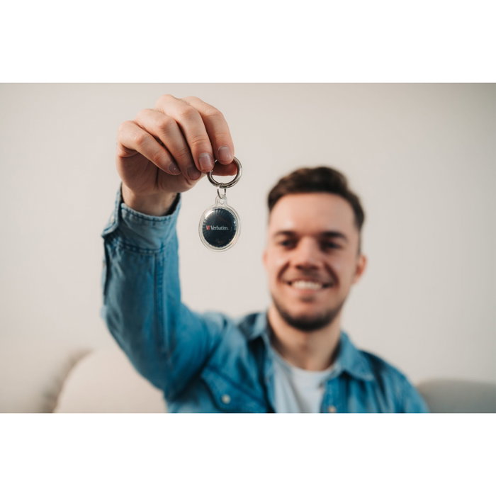Verbatim My Finder Coin Bluetooth Tracker MYFC-01B Negro