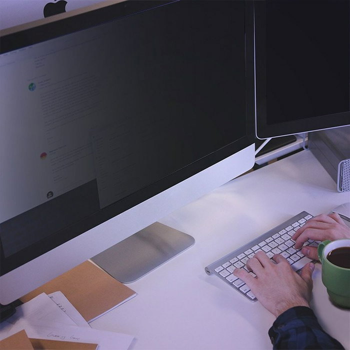 Qoltec 51059 filtro para monitor 60,5 cm (23.8")