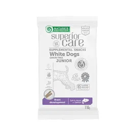 Nature's Protection SC White Dog Snack Junior Grain Free Salmon 110 gr