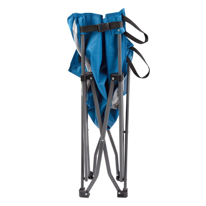 Aktive Sillón de camping plegable antivuelco azul Aktive Sillón de camping plegable antivuelco azul