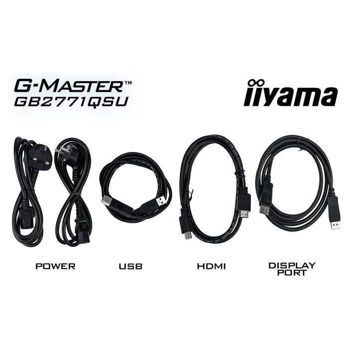 Iiyama G-MASTER GB2771QSU-B1 Monitor 27 Pulgadas QHD Fast IPS 200Hz Negro