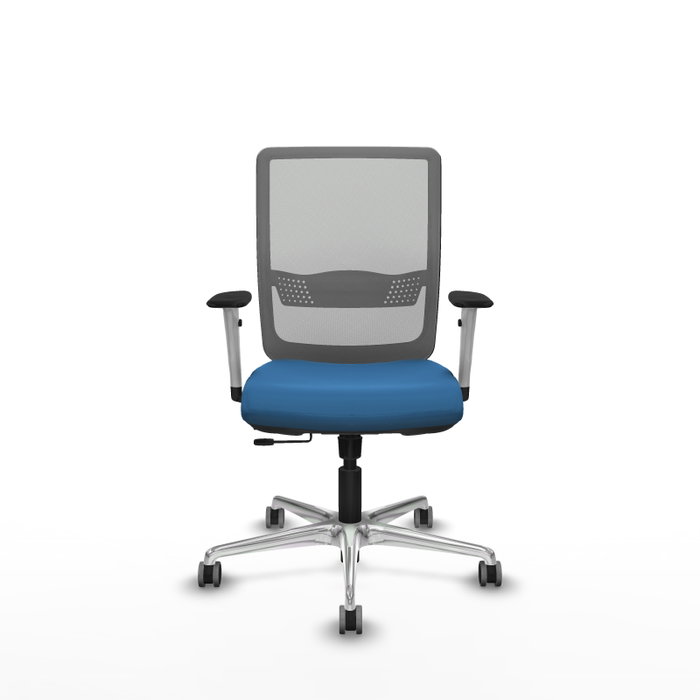 PIQUERAS Y CRESPO Silla de oficina Haches Azul claro y Gris PIQUERAS Y CRESPO Silla de oficina Haches Azul claro y Gris