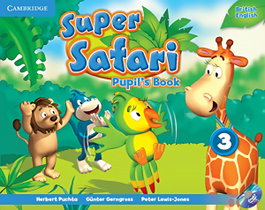 CAMBRIDGE Super Safari 3 Pupil's Book 5 años (+DVD)