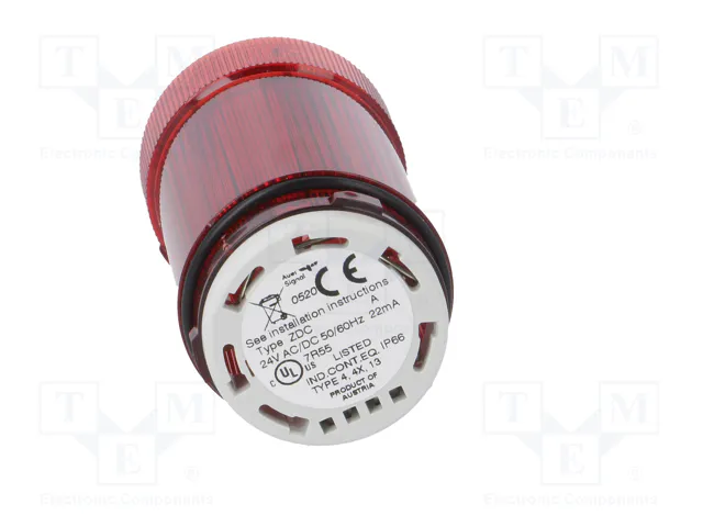 AUER SIGNAL Eco Modul 40 Señalizador Luminoso Rojo LED 24VDC