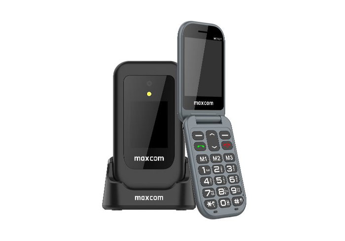 MAXCOM Telefono Movil Senior 4G con Pantalla 2.8 Pulgadas y 1.77 Pulgadas - Telefono Movil para Mayores