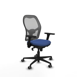 PIQUERAS Y CRESPO Silla de oficina Jorquera Azul marino y Gris
