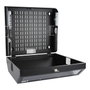 Lanview Armario Rack de 19 de 8U (3U Giratorio + 5U Horizontal) Pro Slim