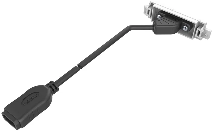 Vision TC3 Adaptador HDMI para Enchufe de Pared, Conector Macho HDMI