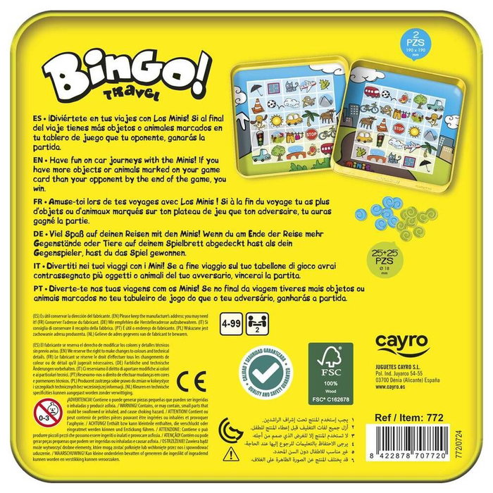 Cayro Bingo Travel (100% Madera FSC)
