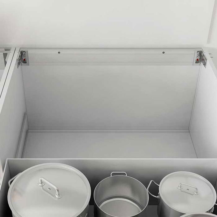 ITALIANA FERRAMENTA H7 Colgador Oculto Regulable para Muebles Pesados Suspendidos Mano Derecha