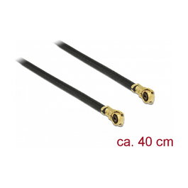 DeLOCK 89645 Cable coaxial MHF IV/ HSC MXHP32 a MHF IV/ HSC MXHP32 0,4 m