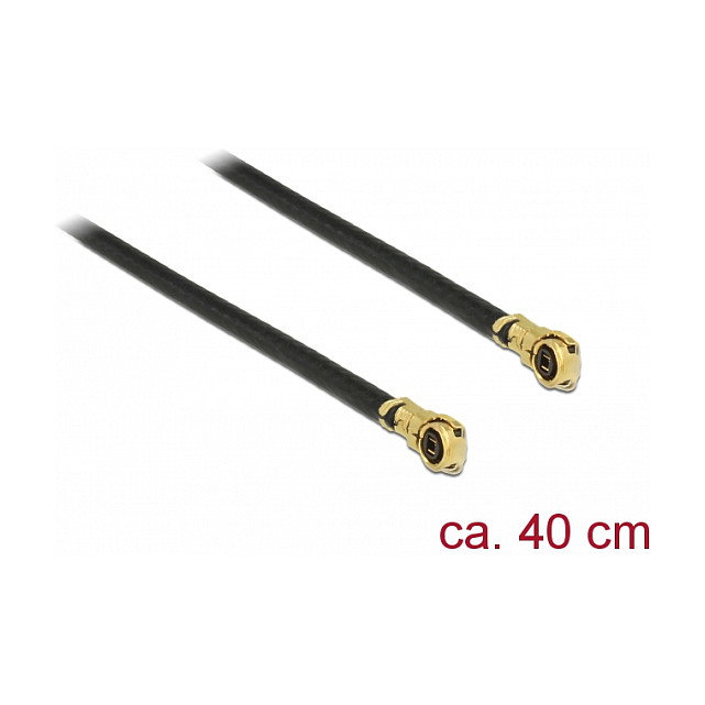 DeLOCK 89645 Cable coaxial MHF IV/ HSC MXHP32 a MHF IV/ HSC MXHP32 0,4 m DeLOCK 89645 Cable coaxial MHF IV/ HSC MXHP32 a MHF IV/ HSC MXHP32 0,4 m