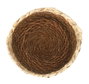 Inde Cesta Seagrass Redonda Bicolor 15x7 cm (24 Unidades)