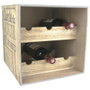 Cook Concept Botellero de Madera 6 Botellas INDUSTRIEL