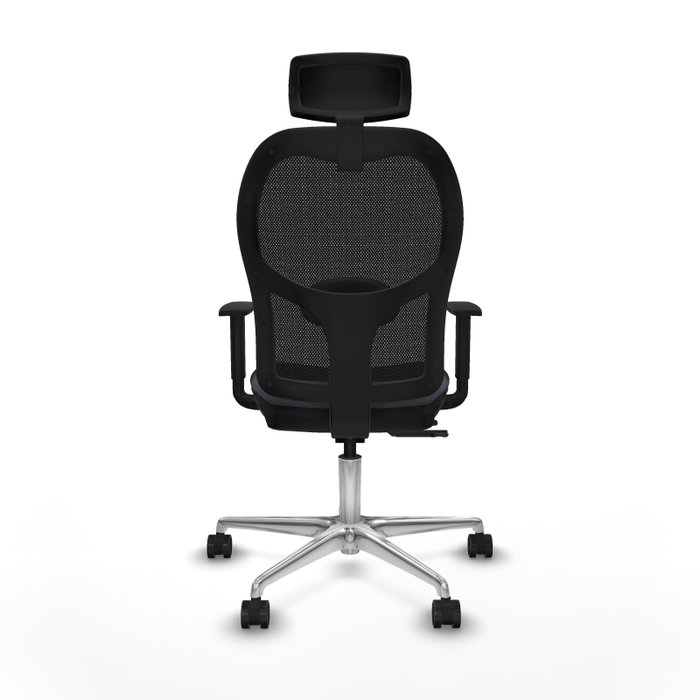 PIQUERAS Y CRESPO Silla de oficina Jorquera con mecanismo Sincro/Traslack Gris y Negro PIQUERAS Y CRESPO Silla de oficina Jorquera con mecanismo Sincro/Traslack Gris y Negro