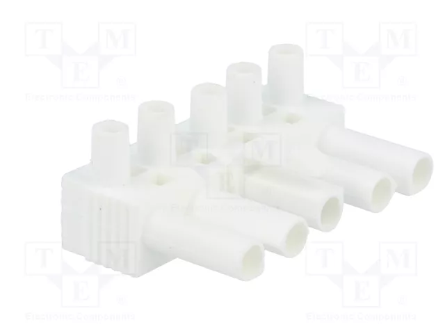 BM GROUP Bloque de bornas desmontable blanco 16A BM GROUP Bloque de bornas desmontable blanco 16A