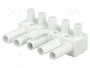 BM GROUP Bloque de bornas desmontable blanco 16A