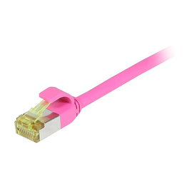 Synergy21 Cable de Red RJ45 CAT6A 500 MHz 2 m Magenta S/FTP Slimline 4.5 mm LSZH/AWG28 Compatible CAT7