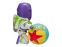 Wondee Lámpara Nocturna Paladone SquishyGlo Lights Toy Story Buzz Lightyear GloBuddies Light de 16 cm, Luz Suave y Blandita a Pilas para Niños