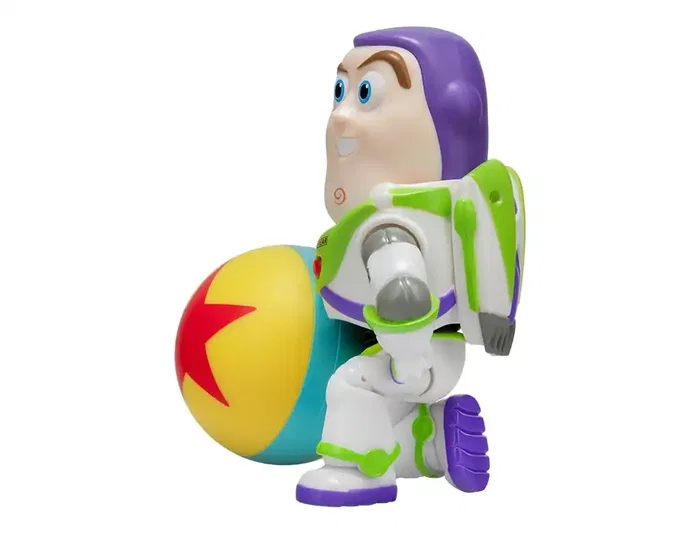 Wondee Lámpara Nocturna Paladone SquishyGlo Lights Toy Story Buzz Lightyear GloBuddies Light de 16 cm, Luz Suave y Blandita a Pilas para Niños