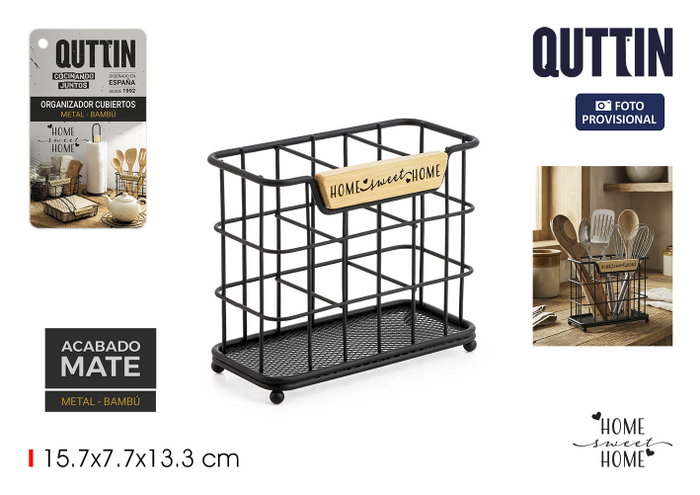 Quttin Organizador Cubiertos Sweet Home Quttin Organizador Cubiertos Sweet Home