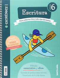 SANTILLANA, CUADERNO EXPRESIÓN 6ºPRIMARIA. ENTRÉNATE - Santillana