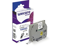 Armor K80009W4 Cinta TZe Negro sobre Blanco 9 mm x 8 m