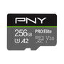 PNY Pro Elite 256 GB MicroSDXC Tarjeta de Memoria UHS-I Clase 10 de Alta Velocidad