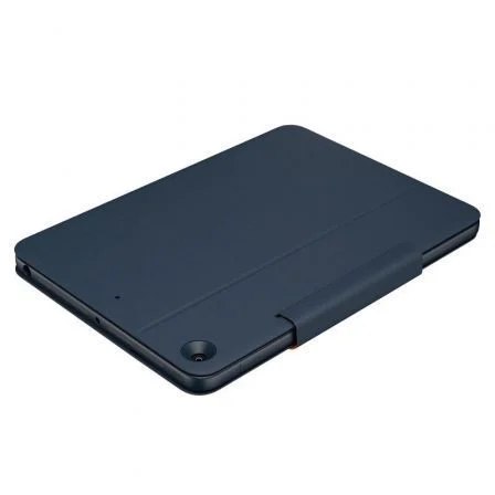 Funda con Teclado Logitech Combo 3 para Tablets Apple Ipad 7ª y 8ª Generación 10.2"/ Azul