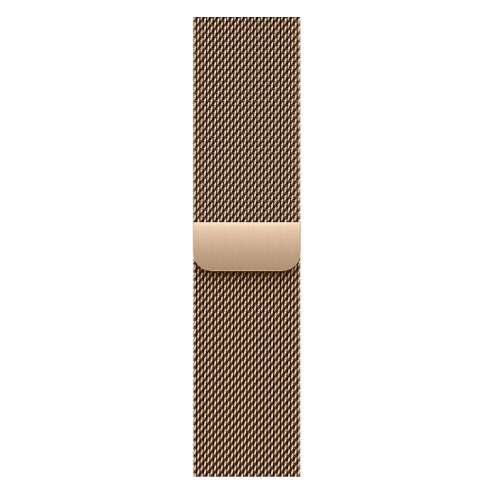 Apple MGJ04ZM/A Apple Watch Banda Milanaise Oro Acero Inoxidable 42mm Compatible con Series 10/11 y Modelos 38/40/41/42mm - Talla Única Apple MGJ04ZM/A Apple Watch Banda Milanaise Oro Acero Inoxidable 42mm Compatible con Series 10/11 y Modelos 38/40/41/42mm - Talla Única