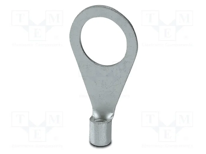 PHOENIX CONTACT Terminal de ojillo M12 6mm² de plata PHOENIX CONTACT Terminal de ojillo M12 6mm² de plata