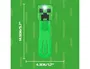 Wondee Lámpara de Lectura Minecraft Creeper LED Oficial para Fans