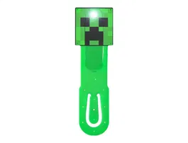 Wondee Lámpara de Lectura Minecraft Creeper LED Oficial para Fans