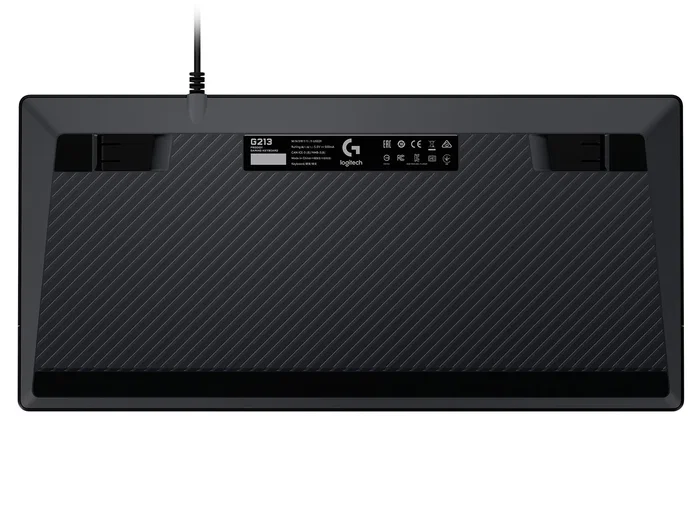 Logitech G213 Prodigy Teclado Gaming USB Completo (100%) RGB Retroiluminado - Layout QWERTY Internacional de EE.UU. - Teclas Antifantasma y Resistente a Derrames - Color Negro
