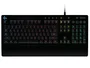 Logitech G213 Prodigy Teclado Gaming USB Completo (100%) RGB Retroiluminado - Layout QWERTY Internacional de EE.UU. - Teclas Antifantasma y Resistente a Derrames - Color Negro