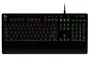 Logitech G213 Prodigy Teclado Gaming USB Completo (100%) RGB Retroiluminado - Layout QWERTY Internacional de EE.UU. - Teclas Antifantasma y Resistente a Derrames - Color Negro