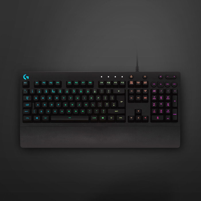 Logitech G213 Prodigy Teclado Gaming de Membrana con Retroiluminación RGB, Negro, Qwerty