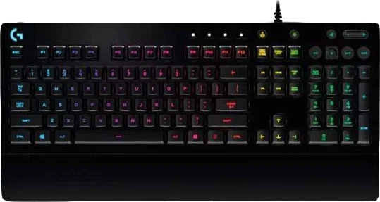 Logitech G213 Prodigy Teclado Gaming de Membrana con Retroiluminación RGB, Negro, Qwerty