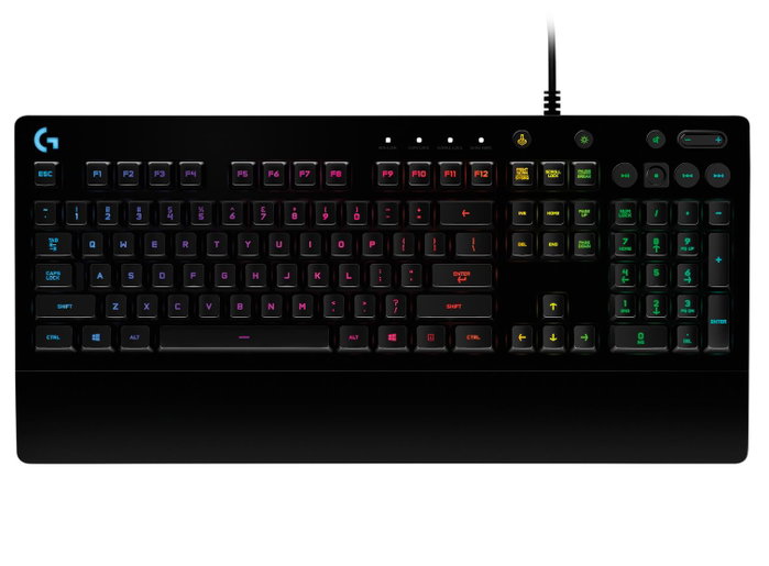 Logitech G213 Prodigy Teclado Gaming RGB Negro QWERTY US