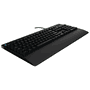 Teclado inglés logitech g g213 prodigy usb qwerty negro