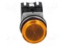 PROMET Lámpara de control NEF30 LED Amarillo 24÷230VDC
