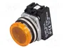 PROMET Lámpara de control NEF30 LED Amarillo 24÷230VDC