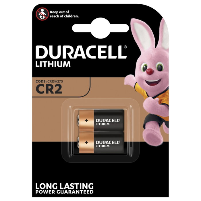 Duracell Lithium CR2 Batería Fotográfica 3V 800mAh (Pack de 2) Duracell Lithium CR2 Batería Fotográfica 3V 800mAh (Pack de 2)