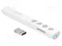 DeLOCK Presentador Láser Inalámbrico USB Blanco