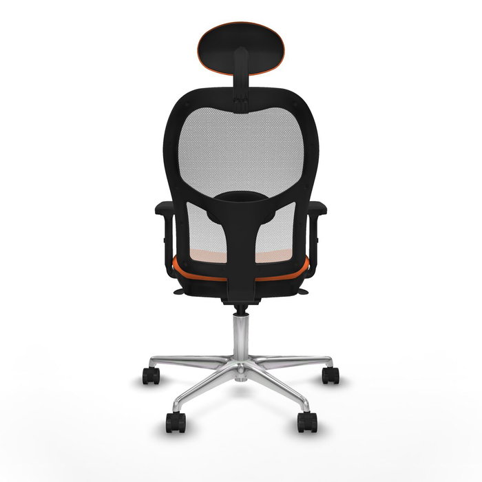 PIQUERAS Y CRESPO Silla de oficina Jorquera Naranja y Blanco PIQUERAS Y CRESPO Silla de oficina Jorquera Naranja y Blanco